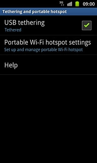 When the box next to the menu item is ticked (V), the function is turned on.