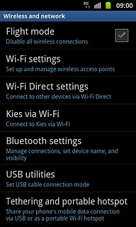 Press Tethering and portable hotspot.