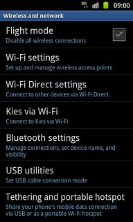 Press Tethering and portable hotspot.
