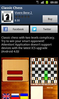 To buy an app:Press Buy.
