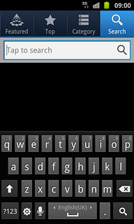To search by app name:Press Search.