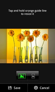 Drag the frame to the required position to select the required detail.