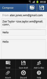 Press Attach.Go to the required folder.