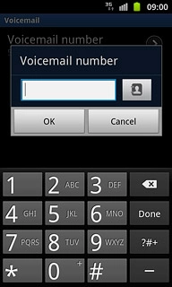 Key in (prefix) 5 (your phone number) and press OK.