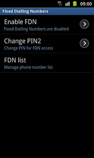 Press Change PIN2.
