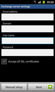 Press Accept all SSL certificates to turn the function on or off.