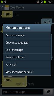 Press Forward.Key in the first letters of the required contact.Matching contacts are displayed.