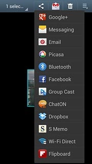 Press one of the following options:Facebook, go to 3a.