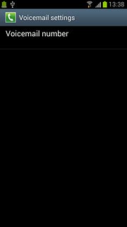 Press Voicemail number.