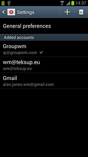 Press the delete icon.