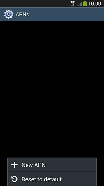Press New APN.