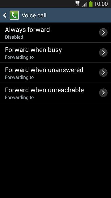 Forward when unanswered