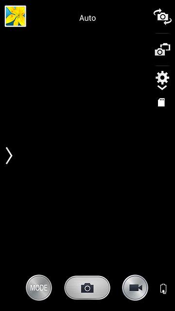 Press the settings icon.
