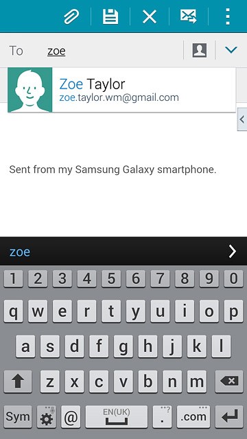 Key in the first letters of the required contact.Matching contacts are displayed.Press the required contact.Repeat the procedure to add more recipients.