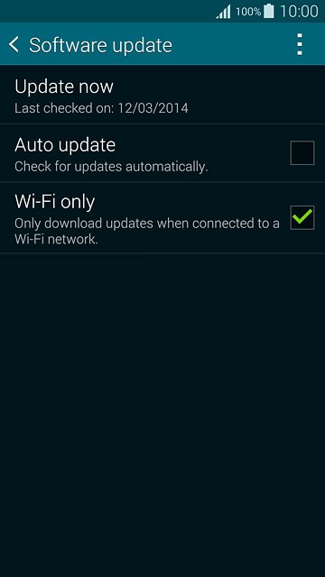 Press Update now.If a new software version is available, it's displayed.Follow the instructions on the display to update your phone's software.