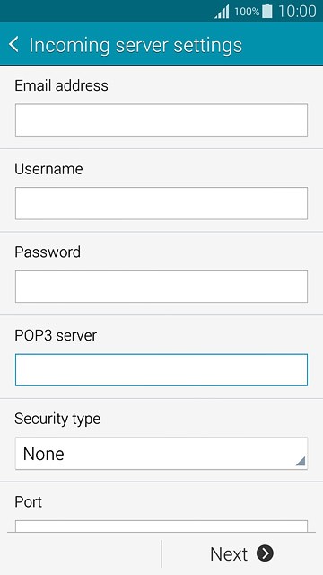 Press the drop down list below 