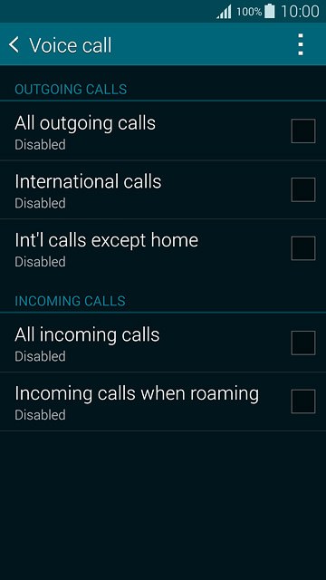 Int'l calls except home