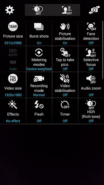 Press Flash repeatedly to turn the function on or off.