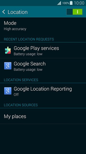 Press Mode.Proceed to step 3.If you turn off the function:Proceed to step 5.