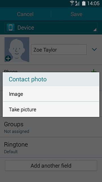 To take a new picture:Press Take picture.