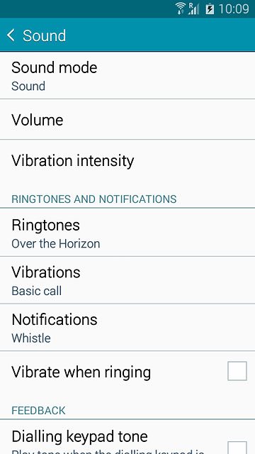 Press Ringtones.