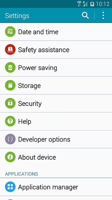 Press Date and time.