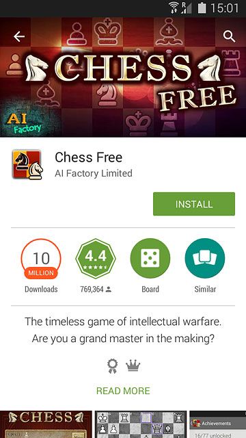 To install a free app:Press INSTALL.