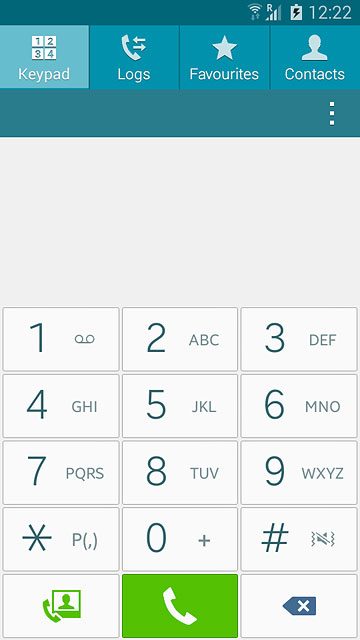 Press Keypad.