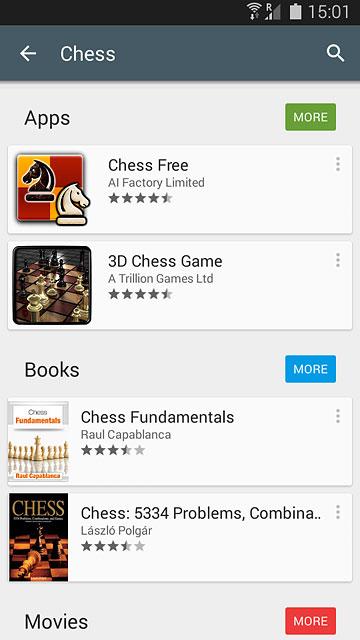 Press the required app.