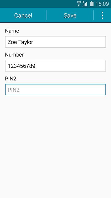 Press PIN2 and key in your PIN2.