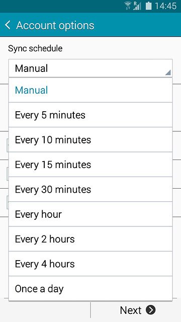 Press Manual or the required period.