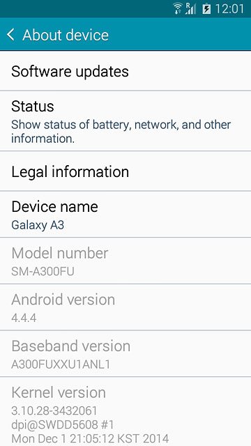 Press Software updates.