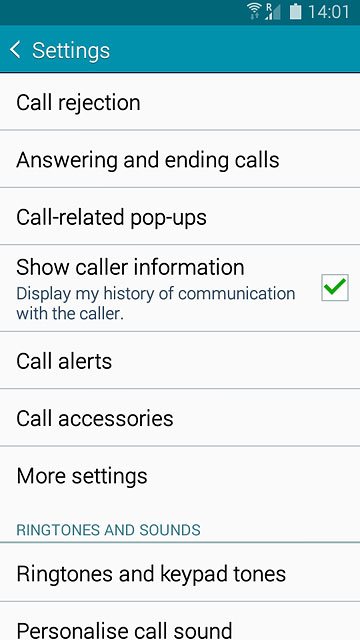 Press More settings.