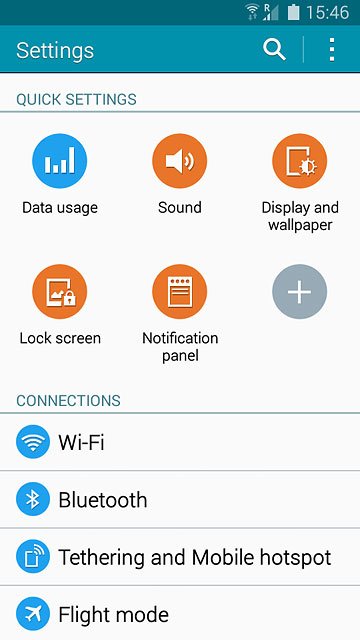 Press Tethering and Mobile hotspot.