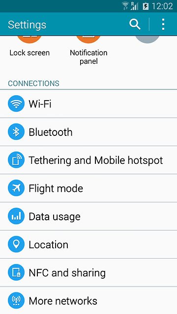 Press More networks.