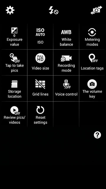 Press Storage location.