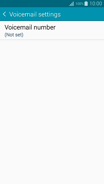 Press Voicemail number.