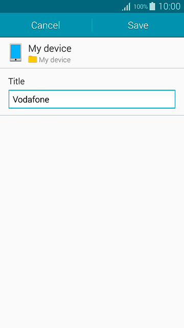 Edit the name of the bookmark and press Save.