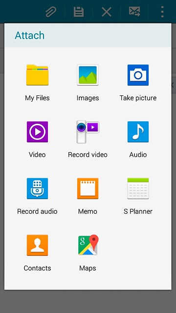 Press My Files.Go to the required folder.