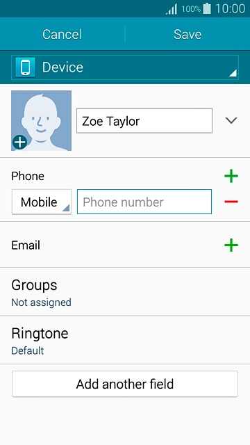 Press Phone number and key in the required phone number.