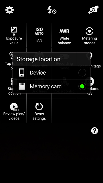 Press Device or Memory card.