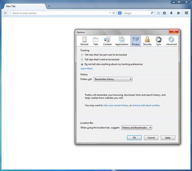 Click the close tab icon to exit.