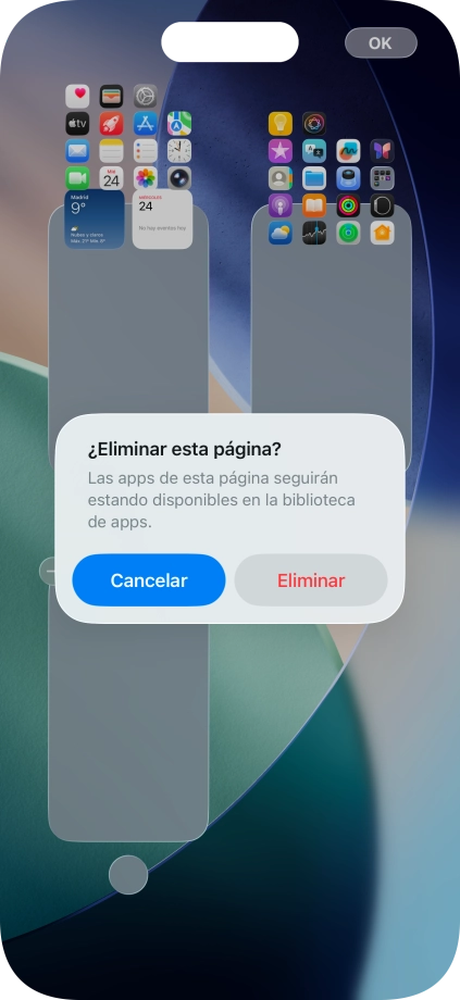 Pulsa Eliminar.