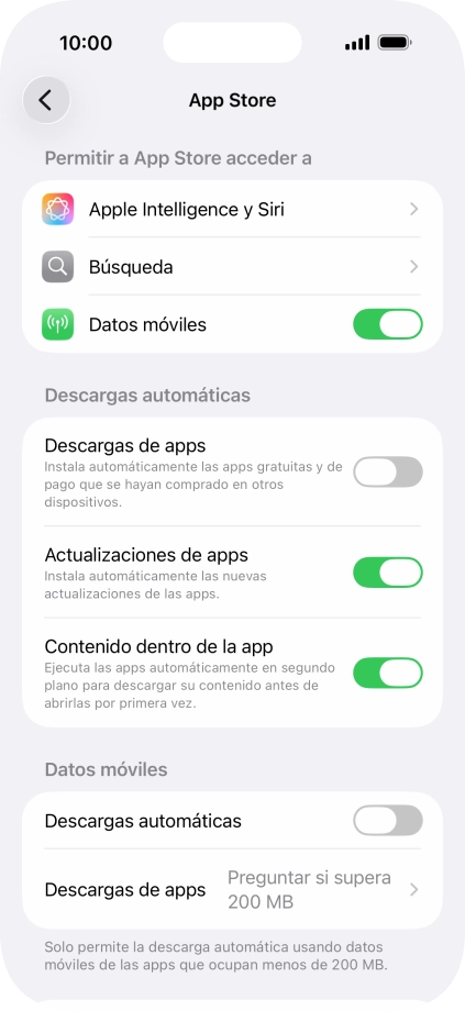 Pulsa el indicador junto a 