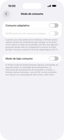 Pulsa el indicador junto a 