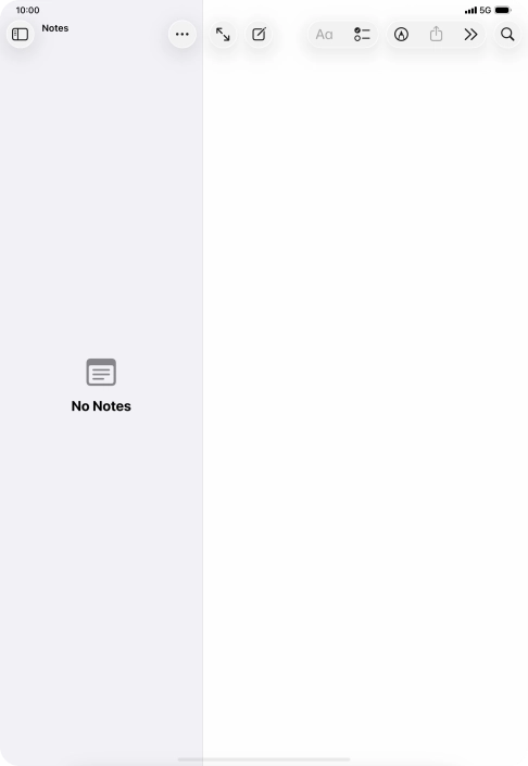 Slide your finger upwards starting from the bottom of the screen to return to the home screen.