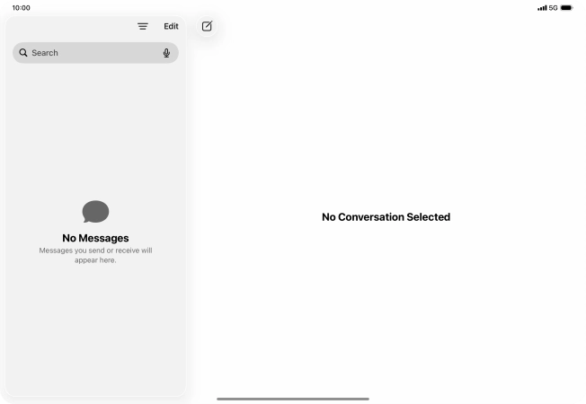 Slide right or left on the screen using four or five fingers to switch between running applications.