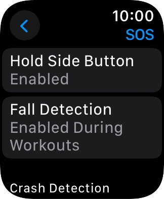 Press Fall Detection.