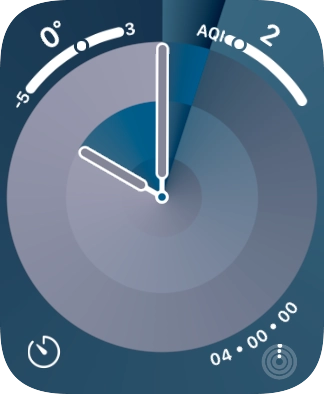 Press the Digital Crown.