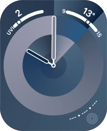 Press the Digital Crown.